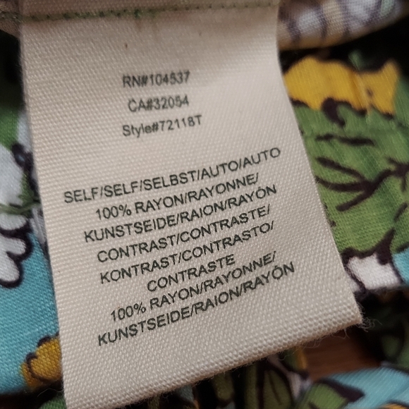 Anthropologie Tiny Long Sleeve Printed V Neck Wrap Top - Picture 13 of 16